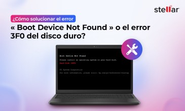 ¿Cómo solucionar el error Boot Device Not Found 3F0?