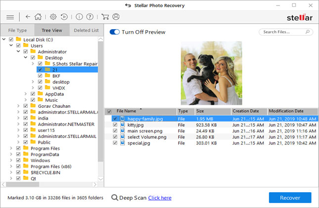 software de recuperación de fotos