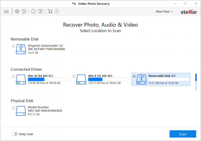 software de recuperación de fotos