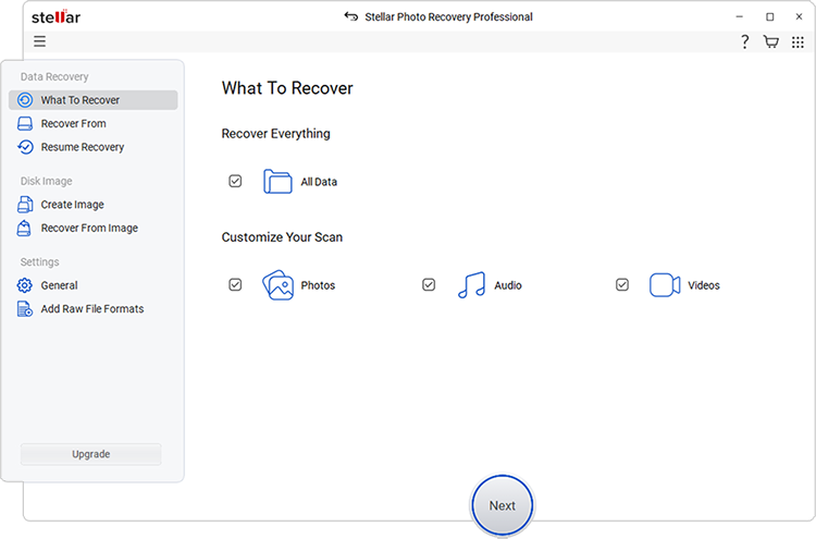 Stellar Photo Recovery Professional: qué se puede recuperar